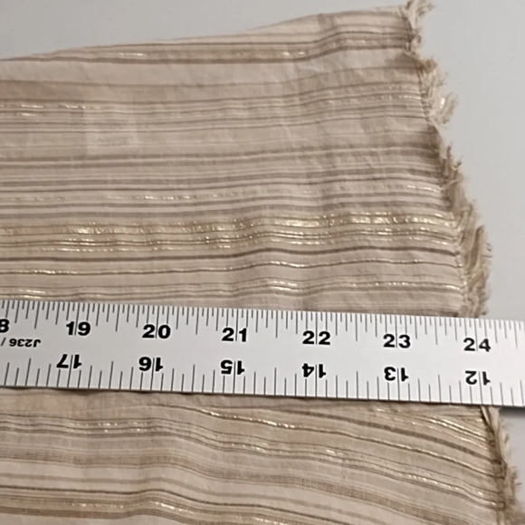 Cato Very Lightweight Cotton, Raw Edge, Tie Front Blouse Shacket Layering Piece - Picture 6 of 10